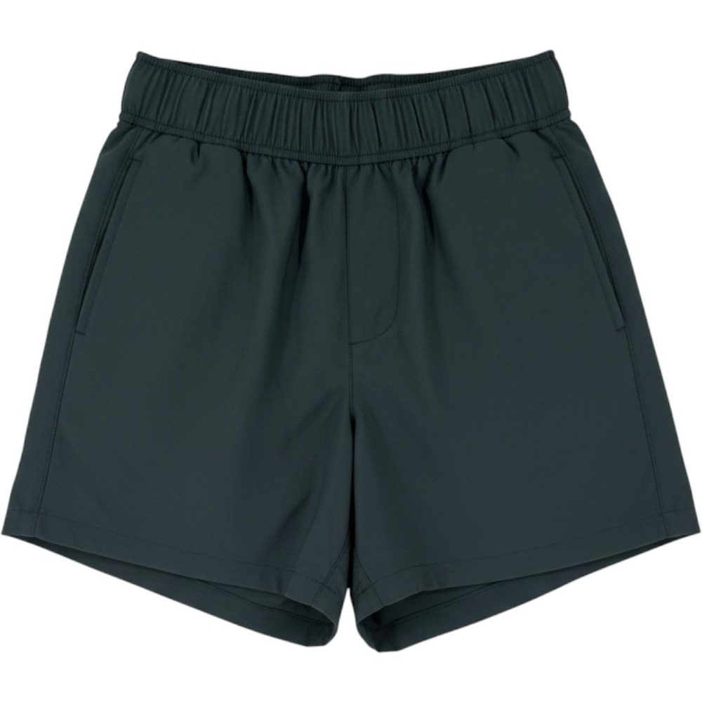 Alder Surf's Up 5" Short Women XS Dark Green Elastic Waist Hiking